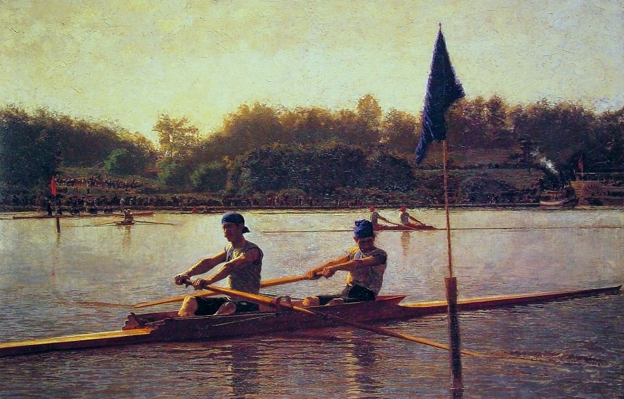 Thomas Eakins The Biglin Brothers Turning the Stake